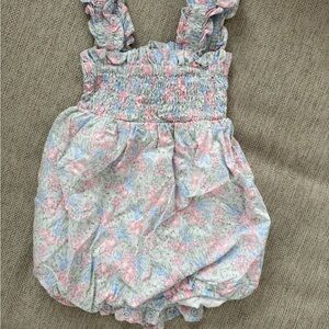 Floral Kids One Piece